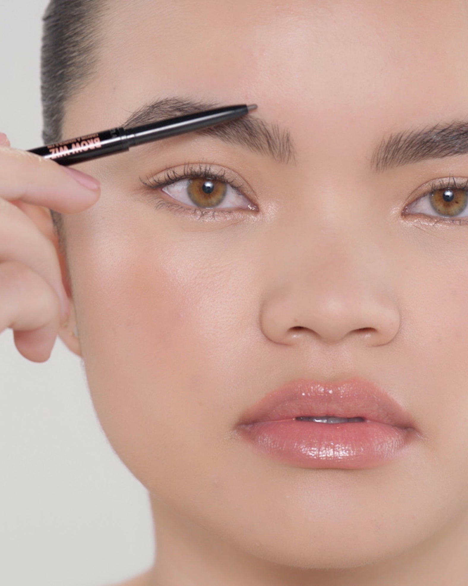 Polished Brows Using Clear Brow Gel