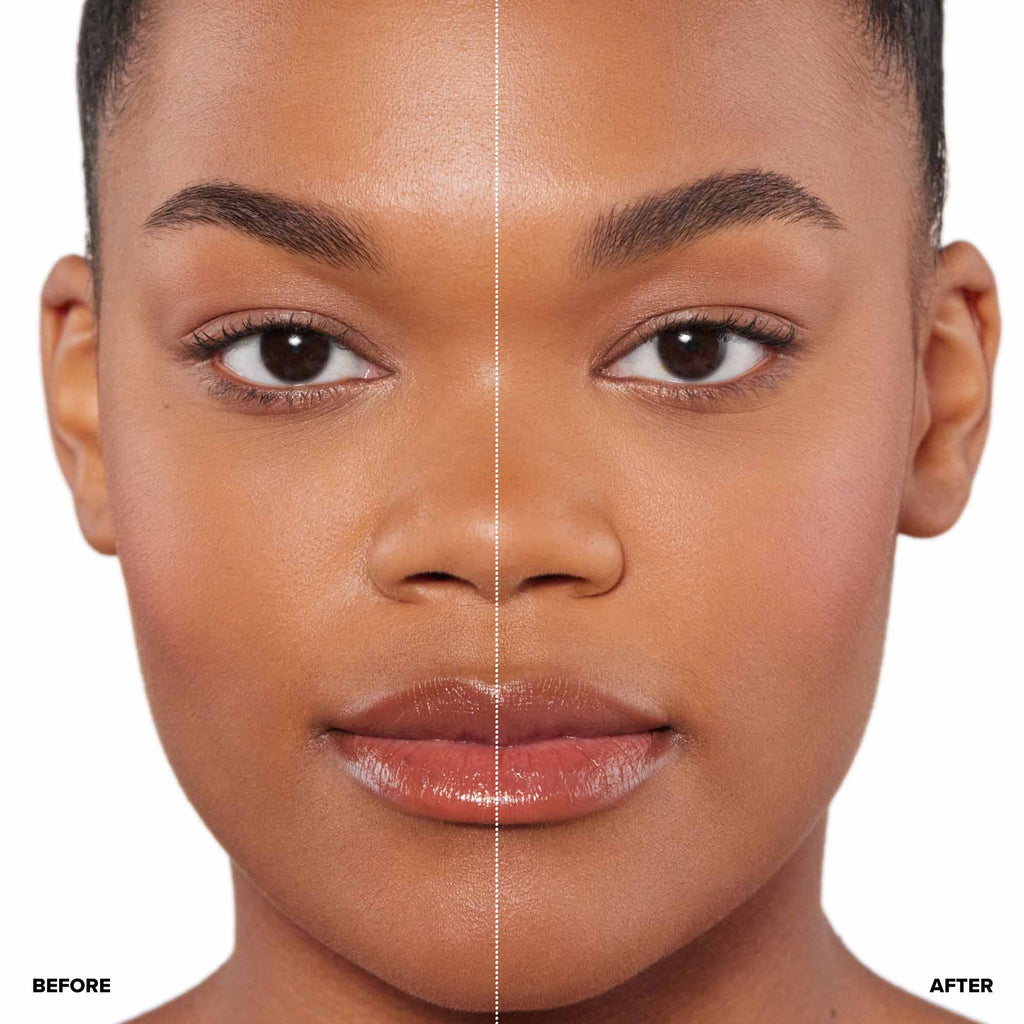 Brow Freeze Gel Before & After