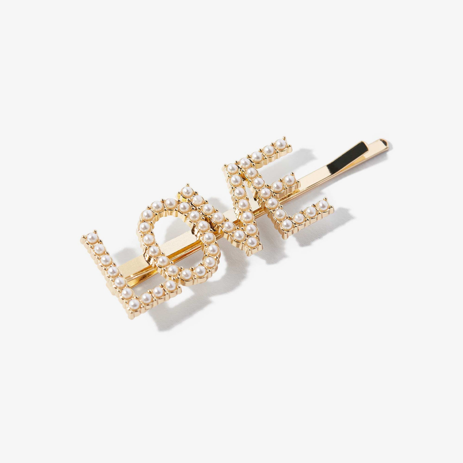 ABH Glam Hairpins - Gold Pearl Love