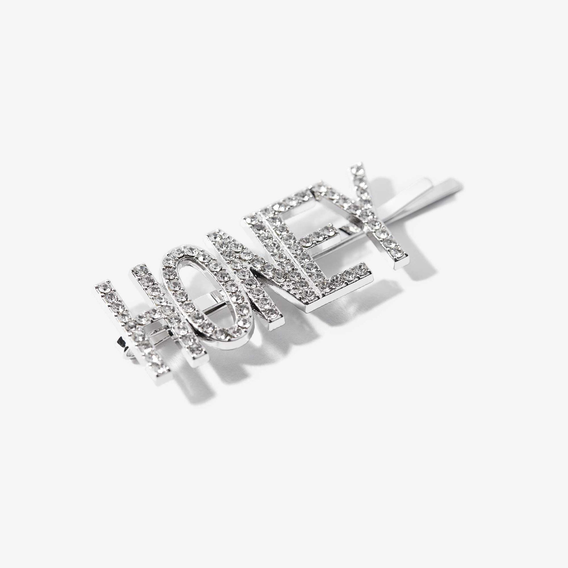 ABH Glam Hairpins - Silver Rhinestone Honey