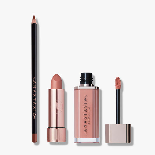 Malt / Blush Brown / Crush | Pucker Up Lip Trio Open