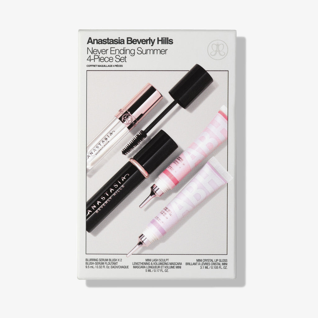 Two Blurring Serum Blush, Clear Mini Lip Gloss, Mini Lash Sculpt Box