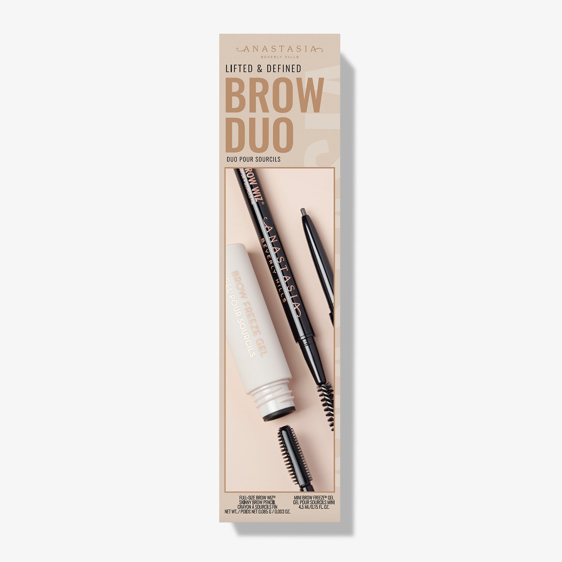 Soft Brown | Lifted & Defined Brow Duo - Product Carton Soft Brown
