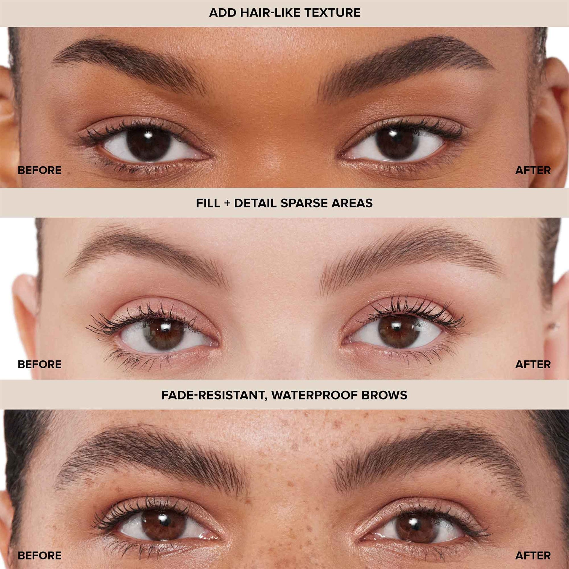 Dipbrow® Pomade Before & After