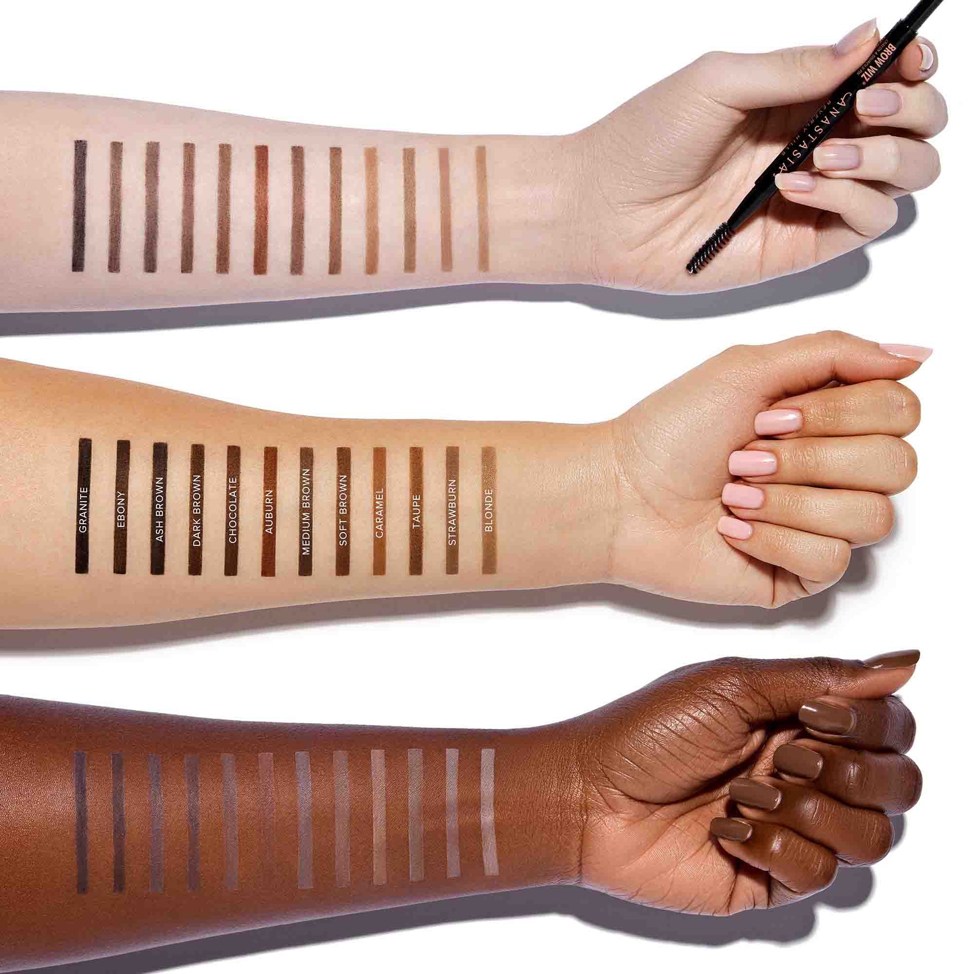 Brow Wiz Arm Swatches