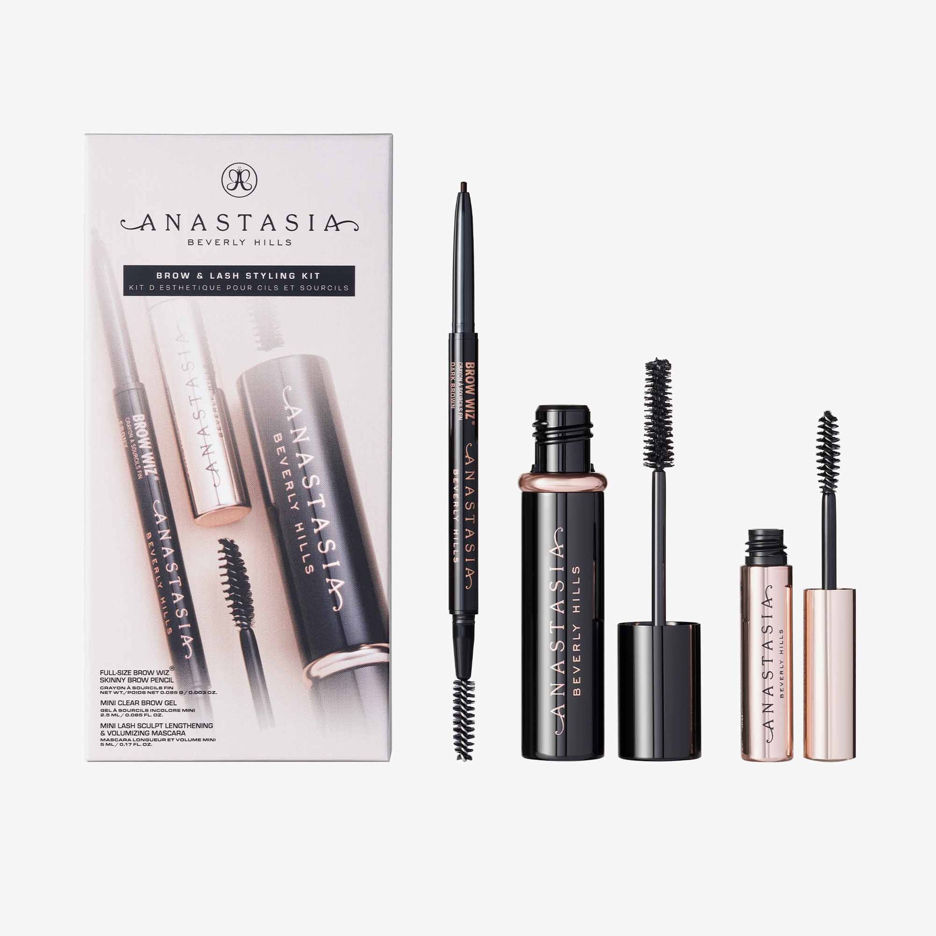 Dark Brown | Brow & Lash Styling kit - Dark brown