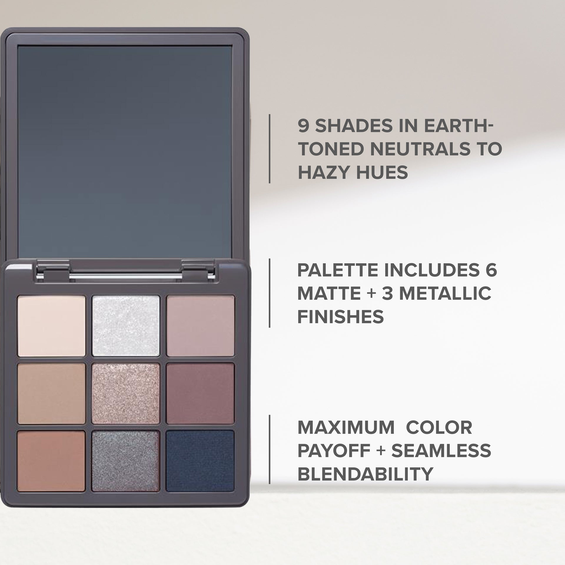 9 Shades in Earth-toned Neutrals to Hazy Hues