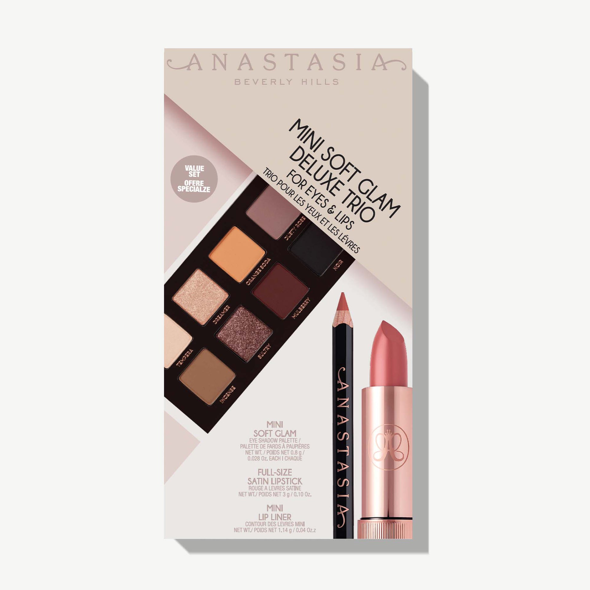 Mini Soft Glam Deluxe Trio