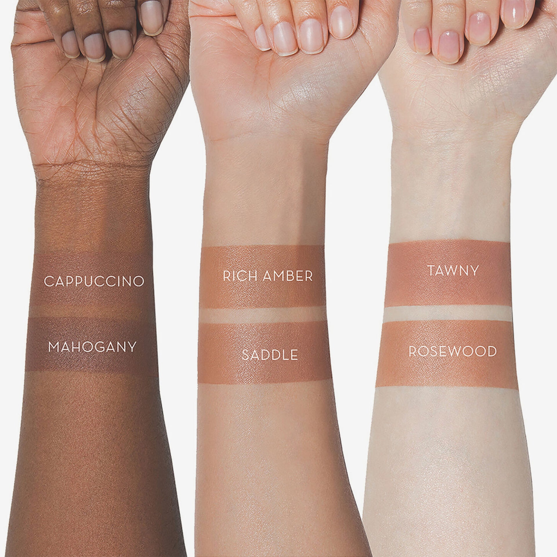 Powder Bronzer Arm Swatches 