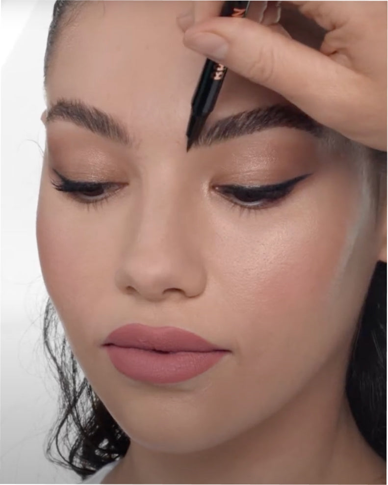 Get The Look: Using Brow Pen & Pro Pencil