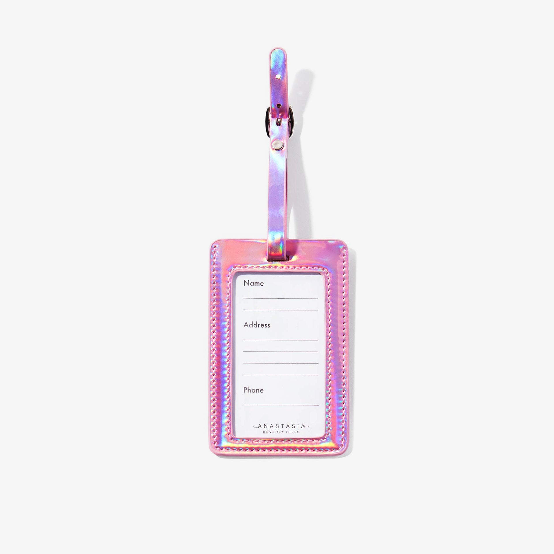 Metallic Pearly Pink | ABH Luggage Tag - Metallic Pearly Pink