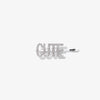 ABH Glam Hairpins - Silver Rhinestone Cute