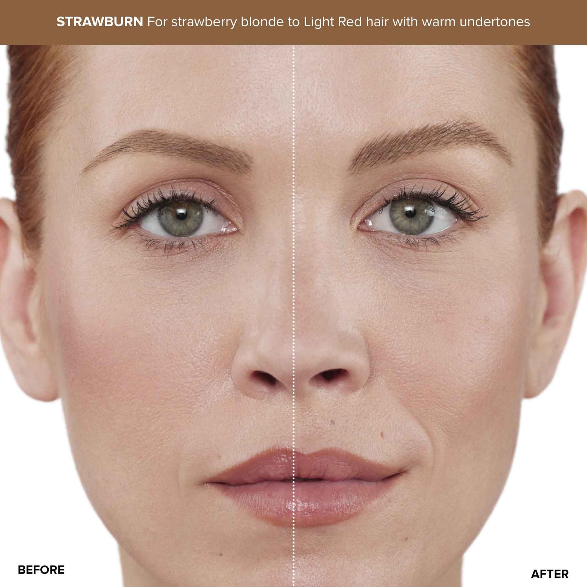 Strawburn | Brow Wiz® Before After Strawburn