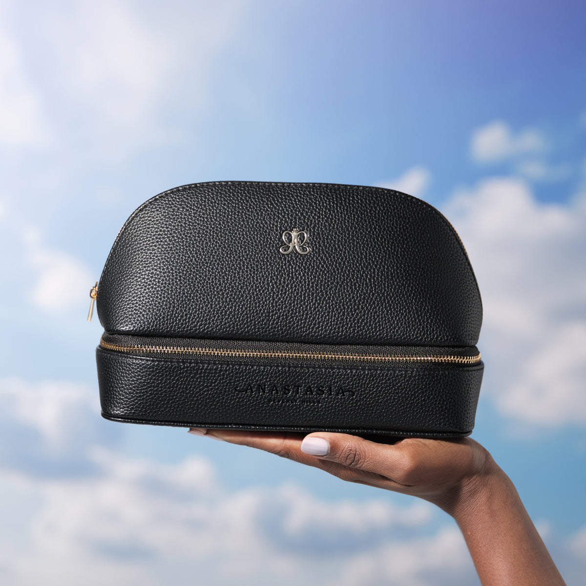 Vegan Leather Makeup Dome