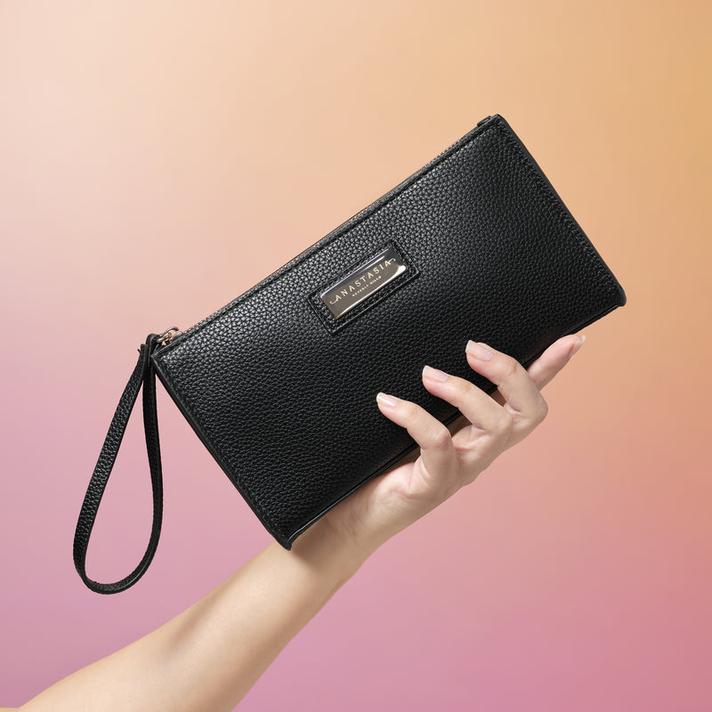 Vegan Leather Wristlet