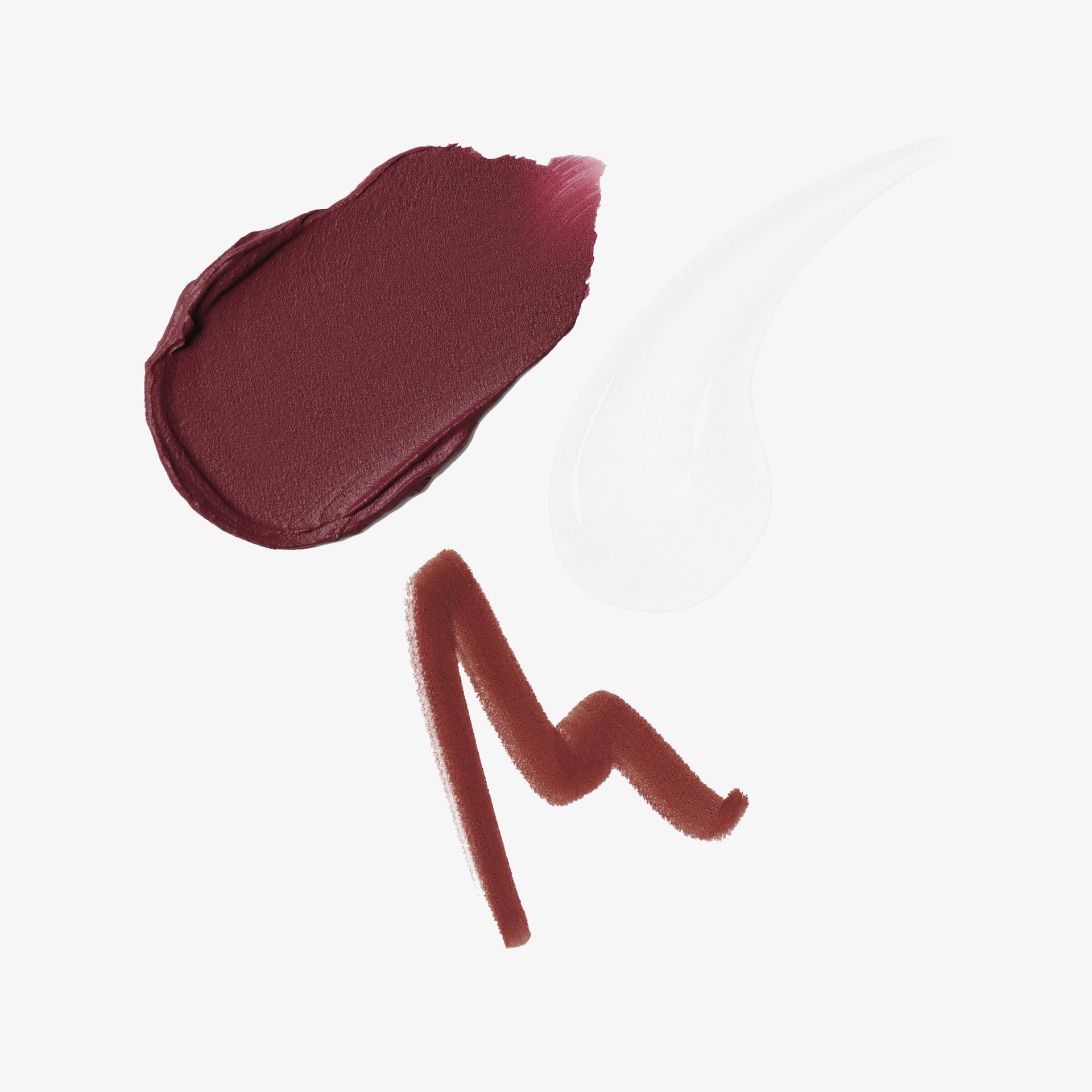 Pomegranate | Lip Velvet & Chai Lip Liner & Crystal Lip Gloss