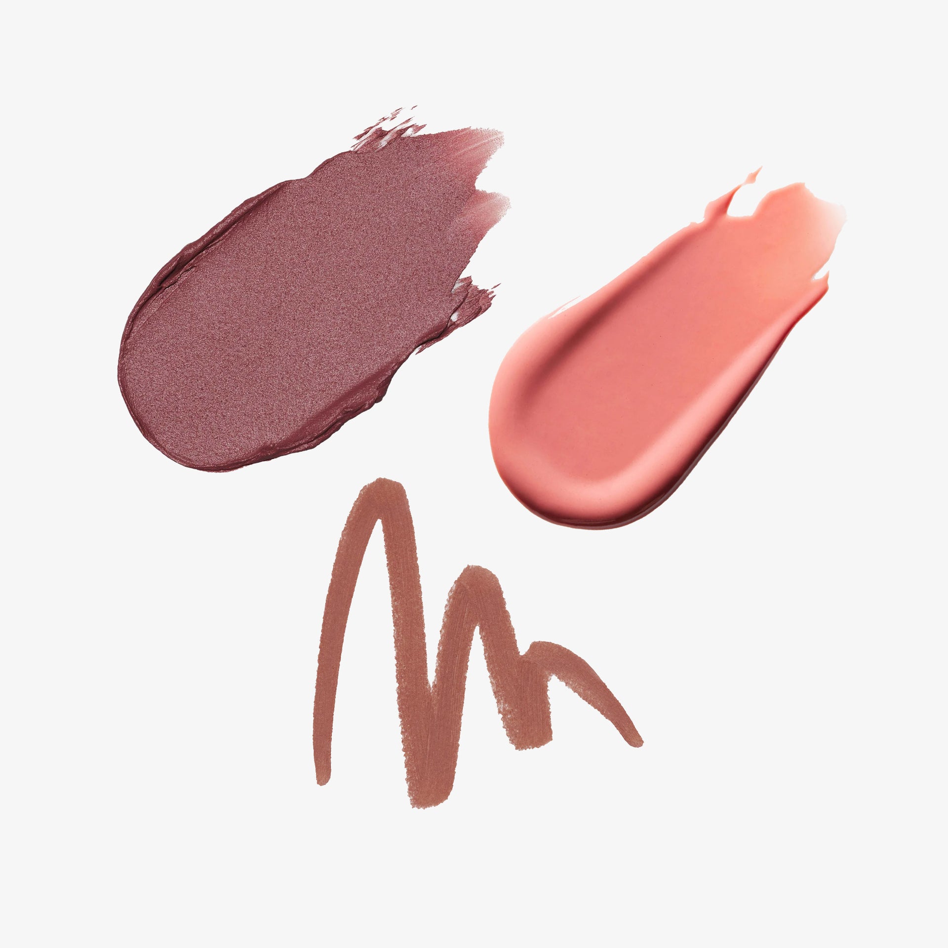Rosy Mauve | LIp Velvet & Rosewood Lip Liner & Tan Rose Lip Gloss