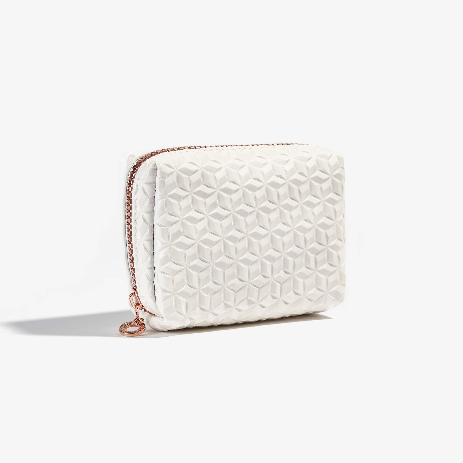 White Makeup Bag