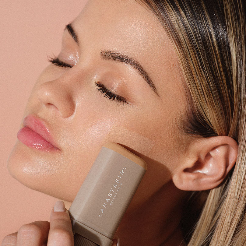 Model Wearing Beauty Balm