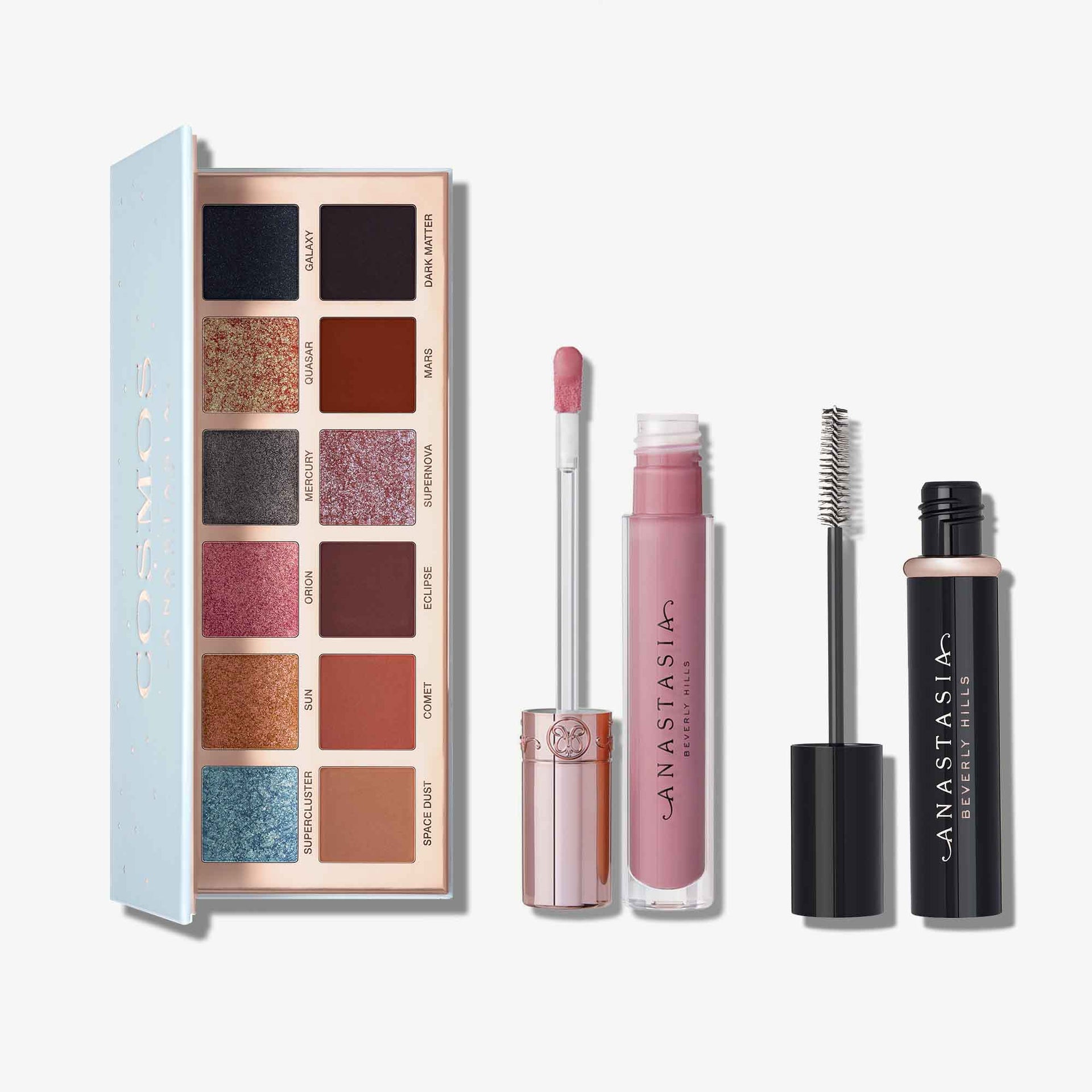 Cotton Candy |Lash Sculpt Lengthening + Cosmos Eyeshadow Palette + Lip Gloss - Cotton Candy