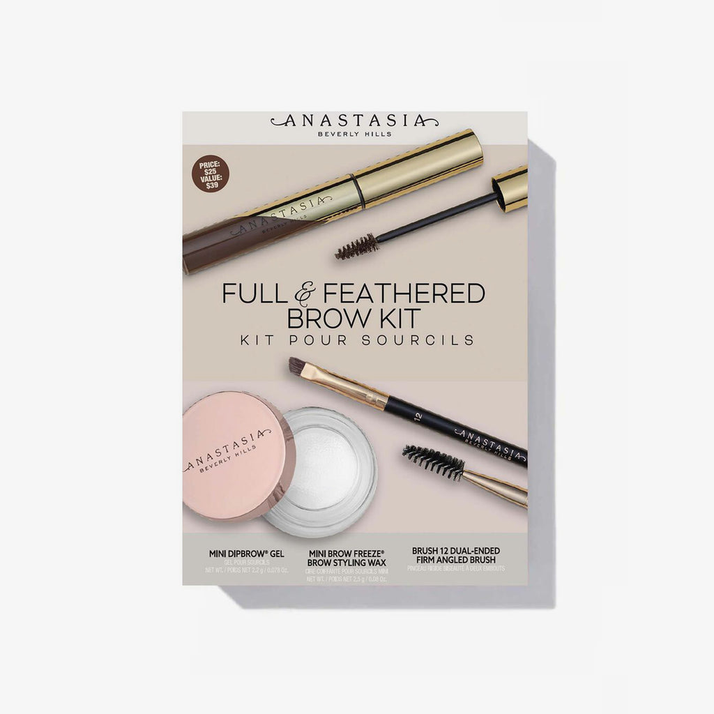 Dark Brown |Full & Feathered Brow Kit - Dark Brown