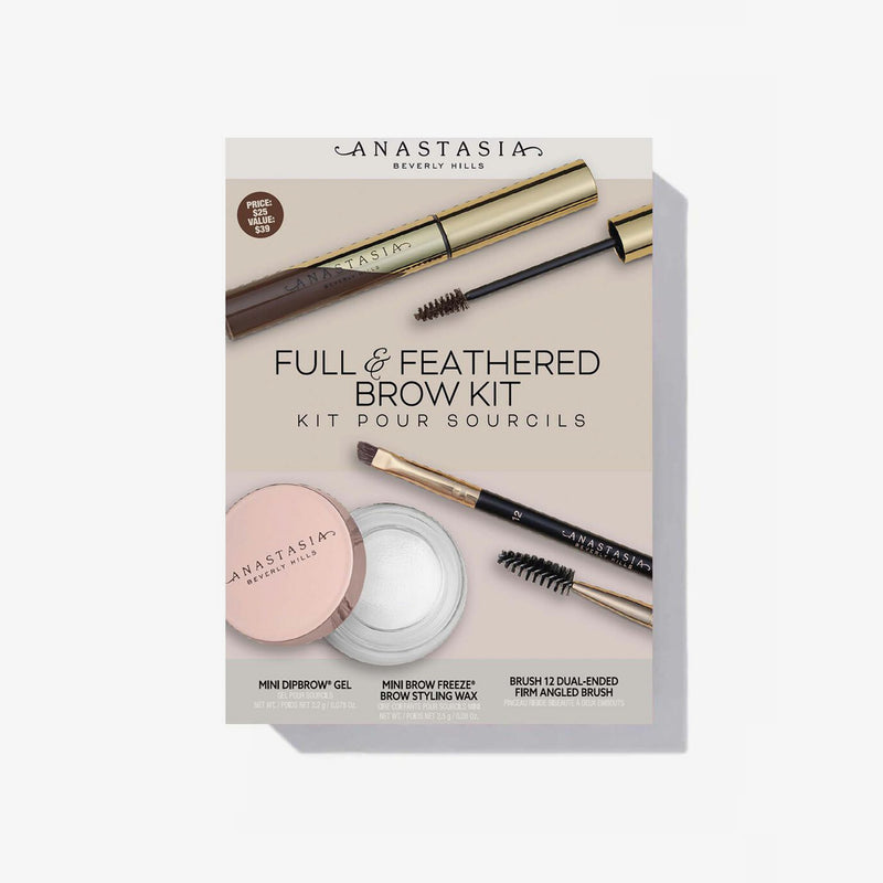 Dark Brown |Full & Feathered Brow Kit - Dark Brown