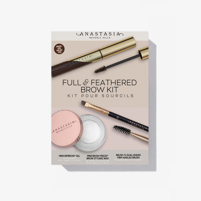 Ebony |Full & Feathered Brow Kit - Ebony