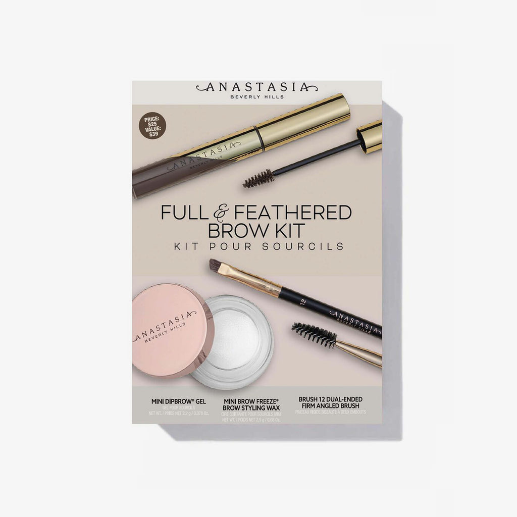 Medium Brown |Full & Feathered Brow Kit - Medium Brown