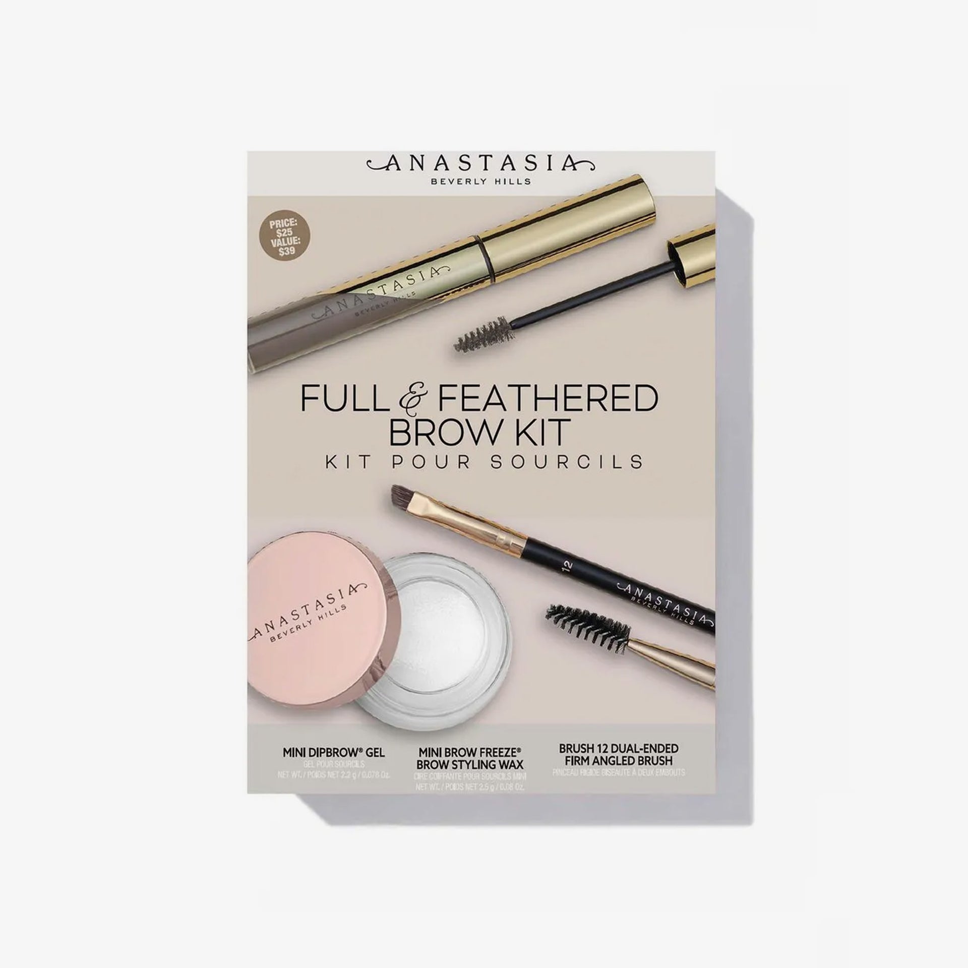 Taupe |Full & Feathered Brow Kit - Taupe