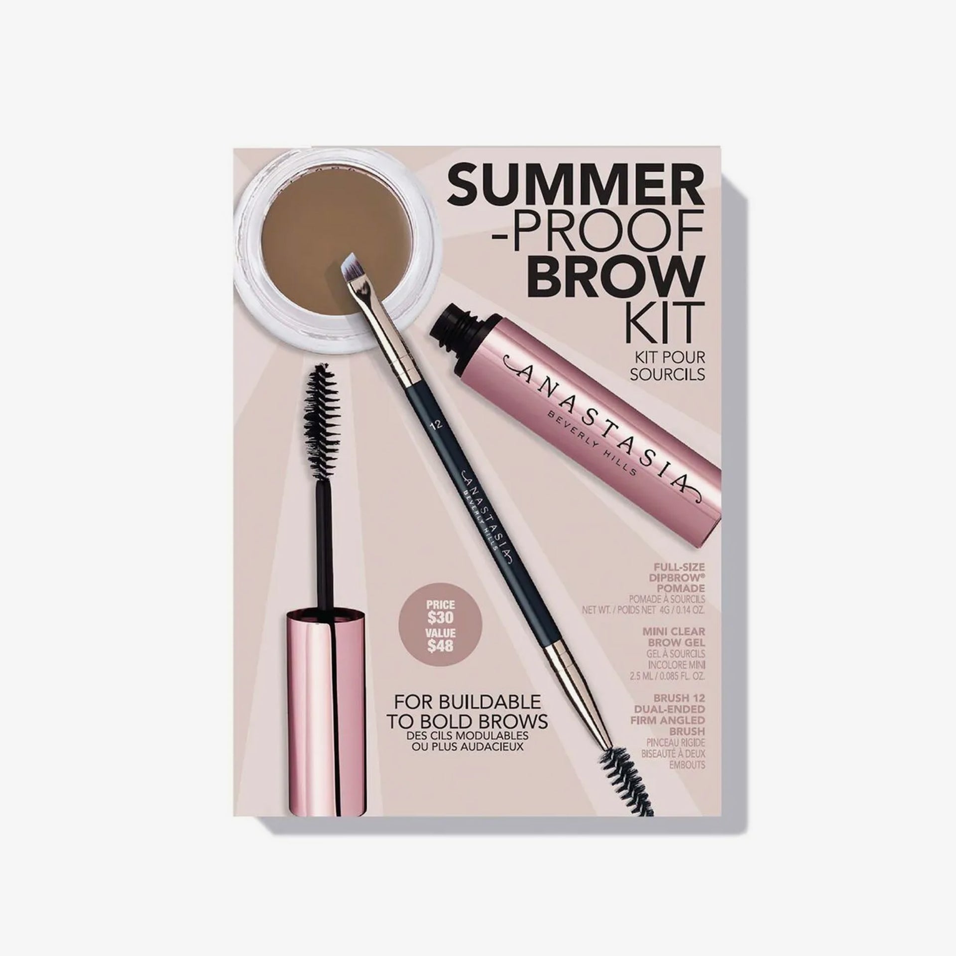 Taupe |Summer-Proof Brow Kit - Taupe