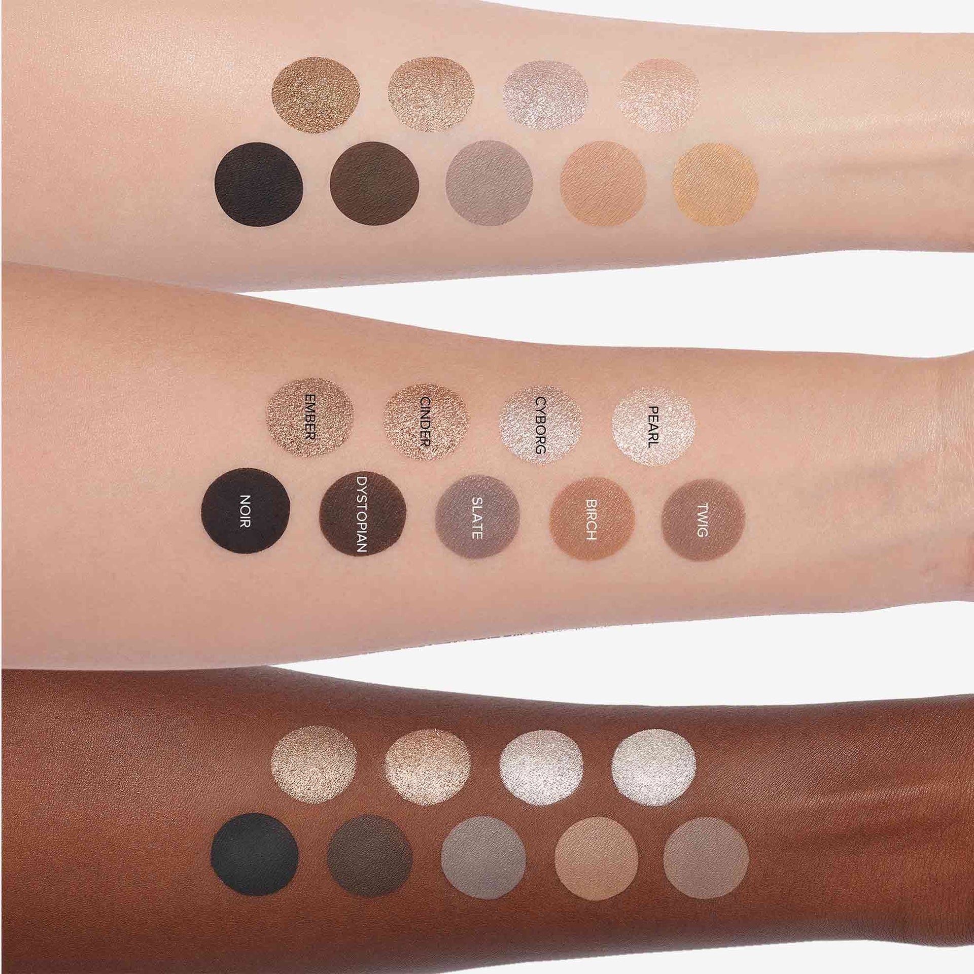 Deluxe Mini Sultry Palette Arm Swatch
