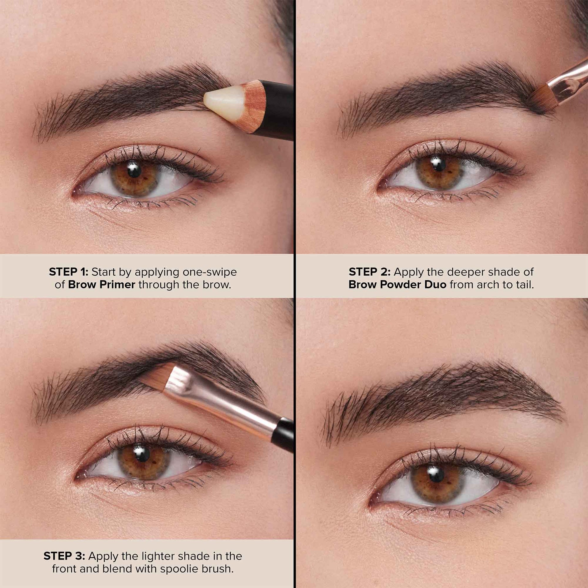 How To Brow Powder Duo