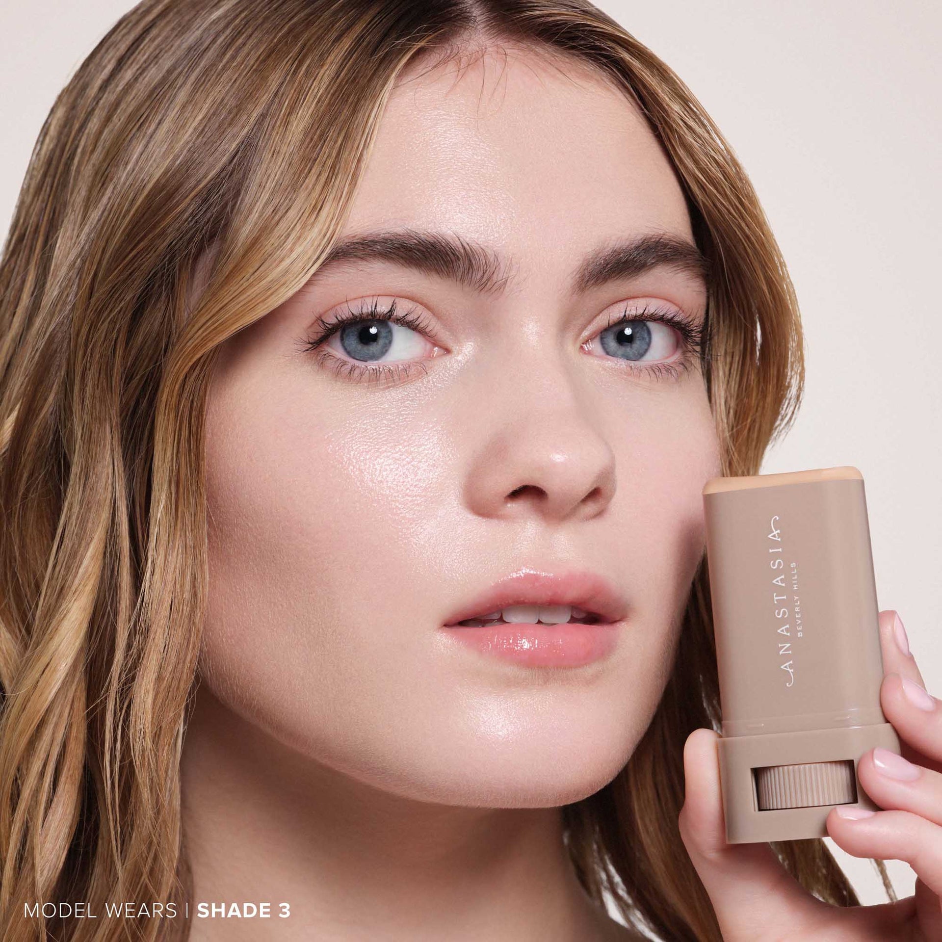 Shade 3 | Beauty Balm Serum Boosted Skin Tint On Model - Shade 3