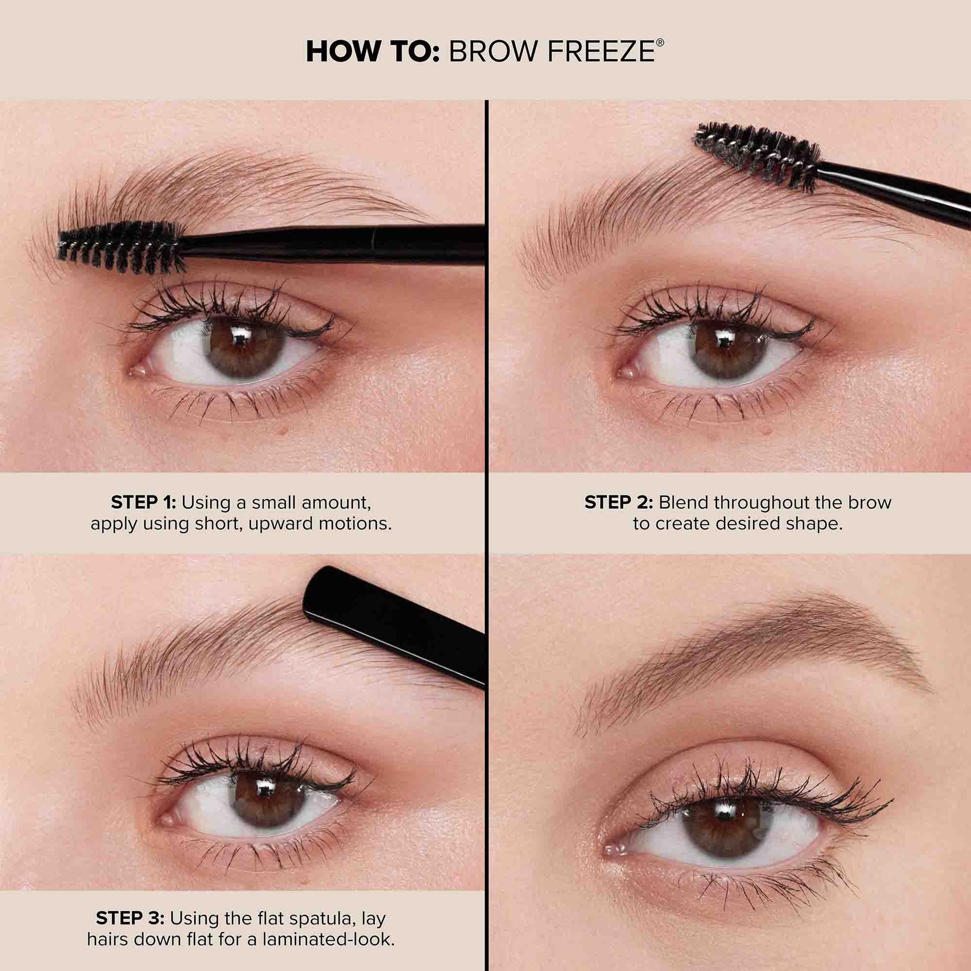 How To Brow Freeze 