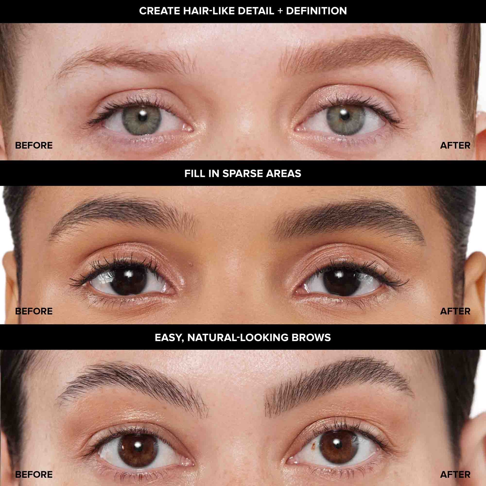 Brow Wiz Before & After With Features