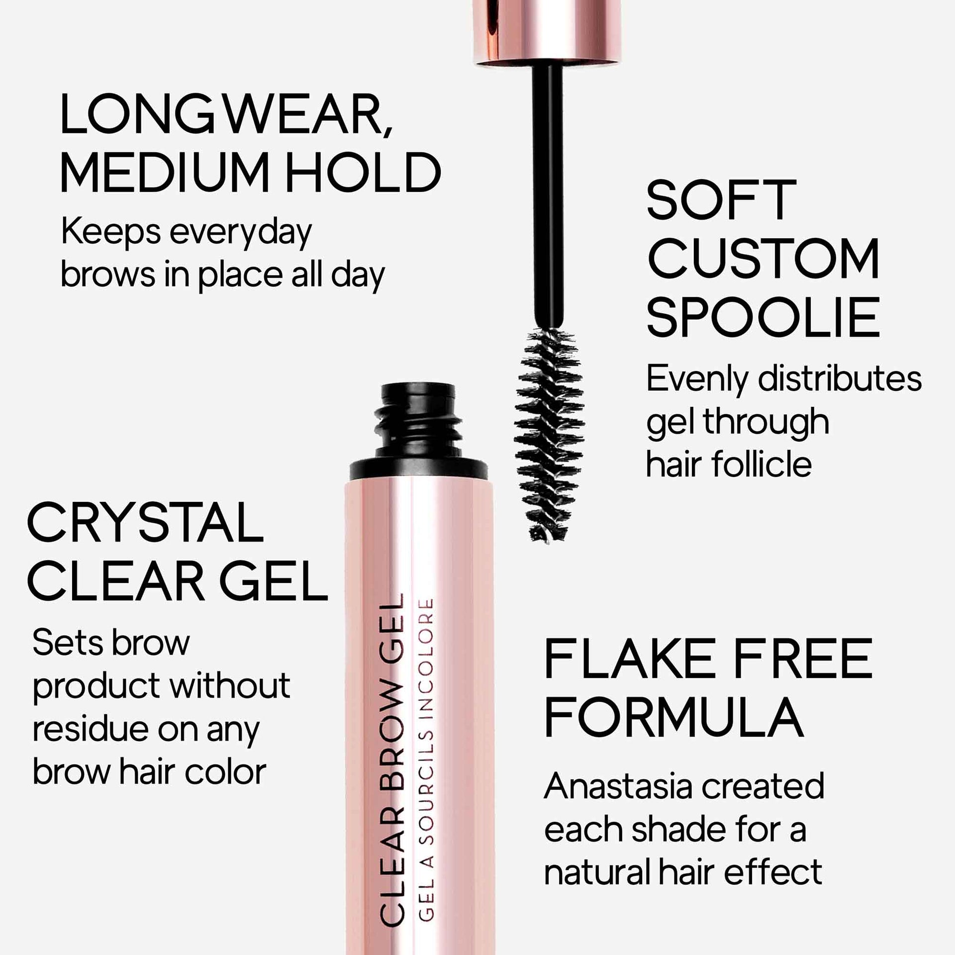 Clear Brow Gel Features