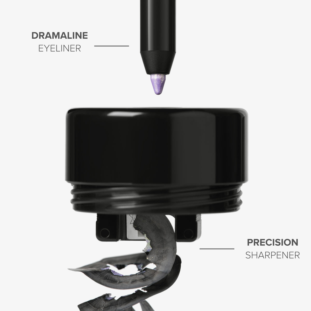 Dramaline Eyeliner Sharpener
Dramaline Eyeliner, Precision Sharpener