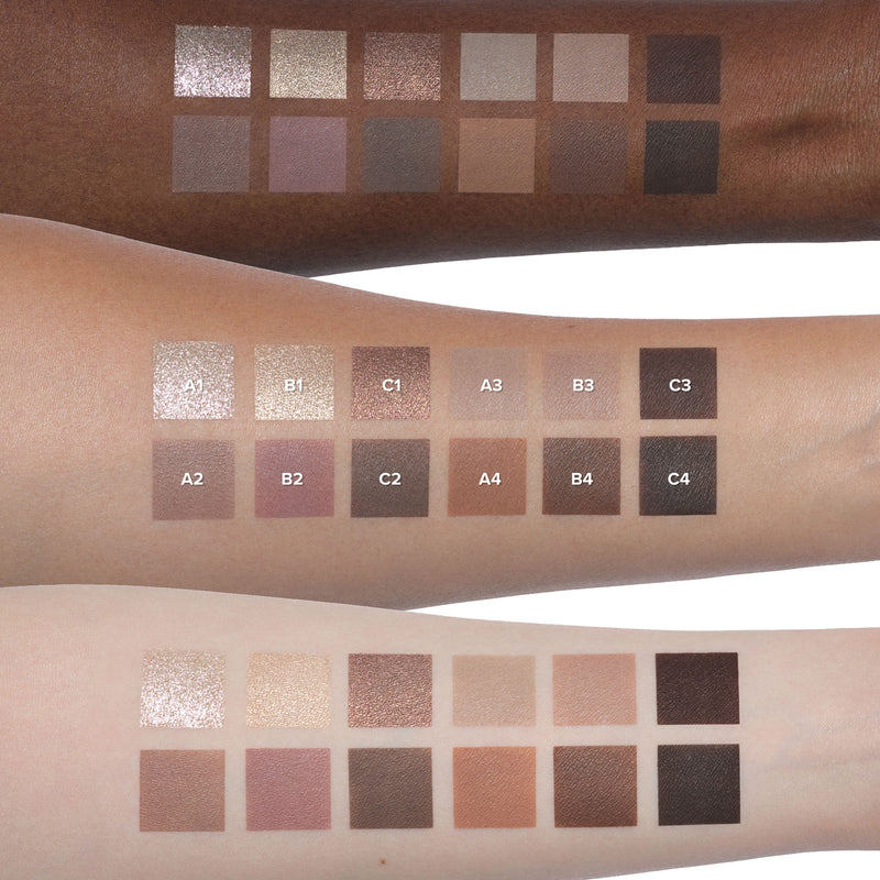 Genesis Eyeshadow Arm Swatches