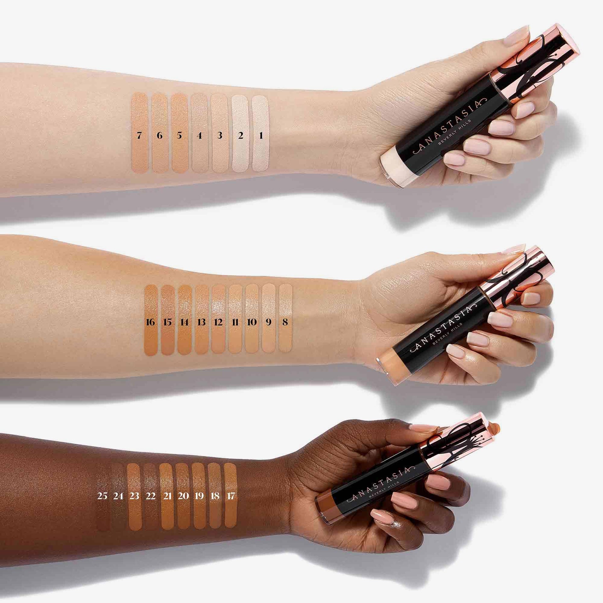 Magic Touch Concealer Arm Swatches 