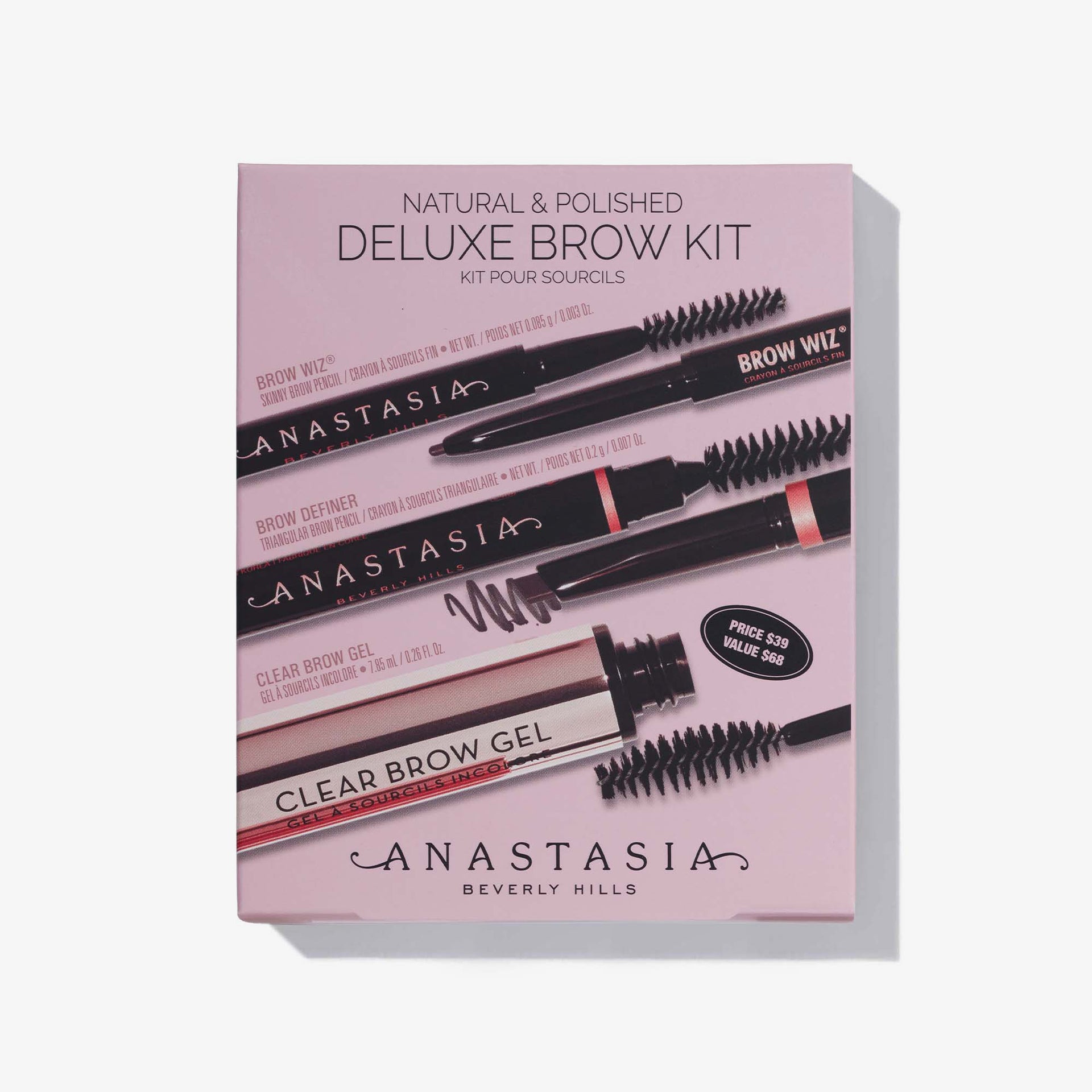Soft Brown |Natural & Polished Deluxe Kit - Soft Brown