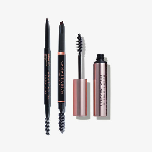 Ebony | Natural & Polished Deluxe Brow Kit - Product Image 