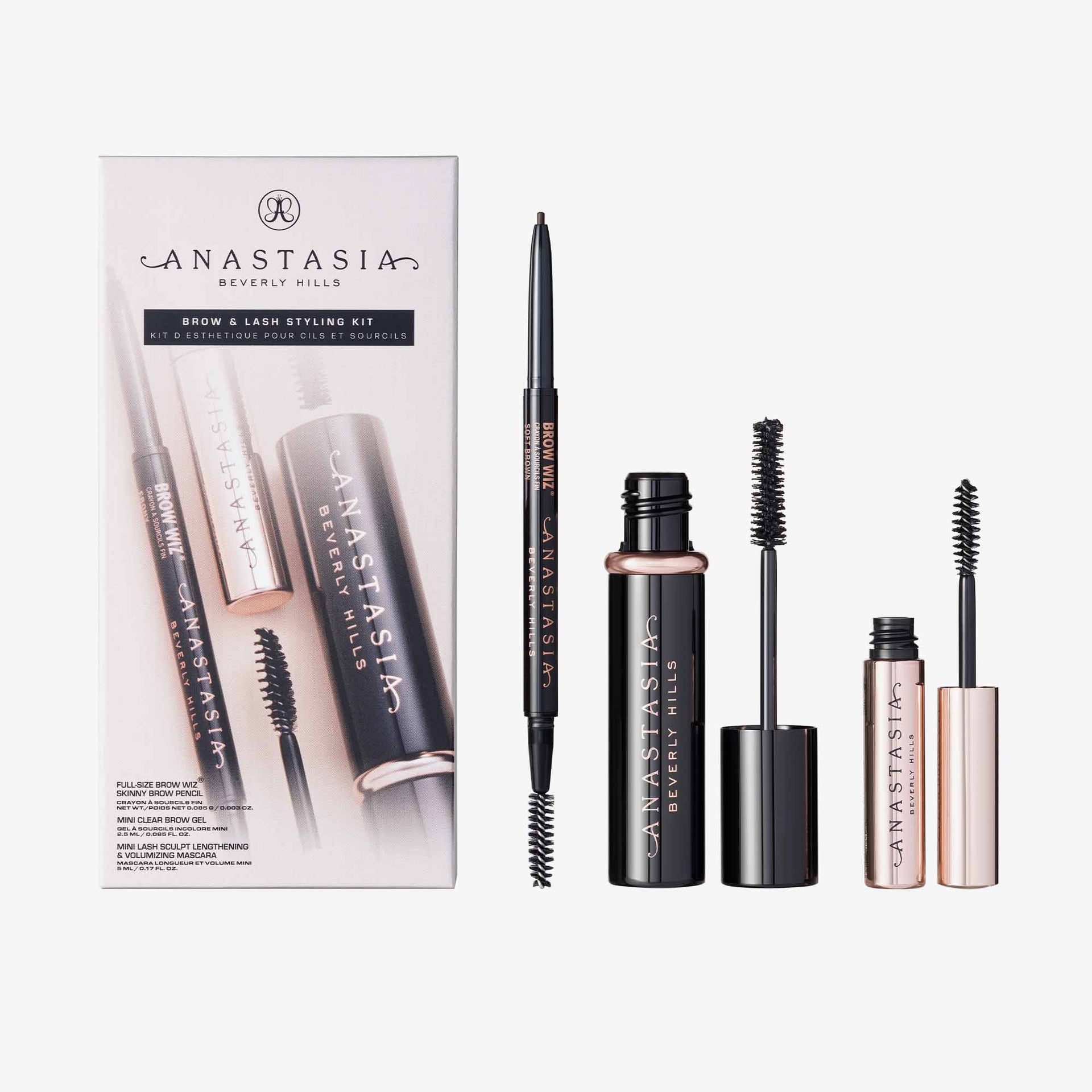 Soft Brown | Brow & Lash Styling Kit - Soft Brown
