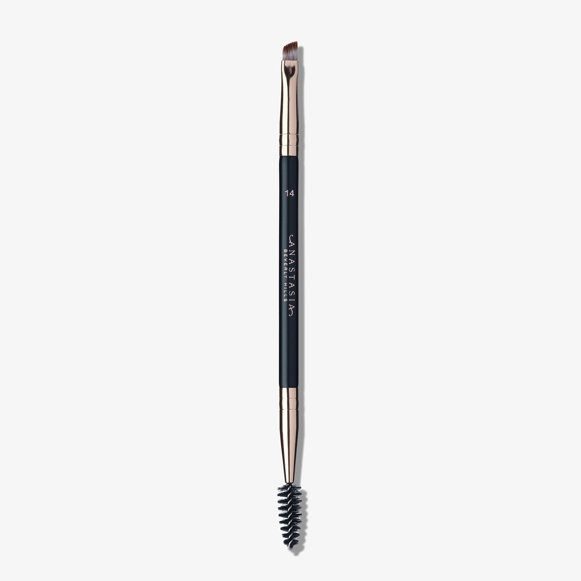 Brush 14 Duo Brow Eye Liner Angled Cut Spooley