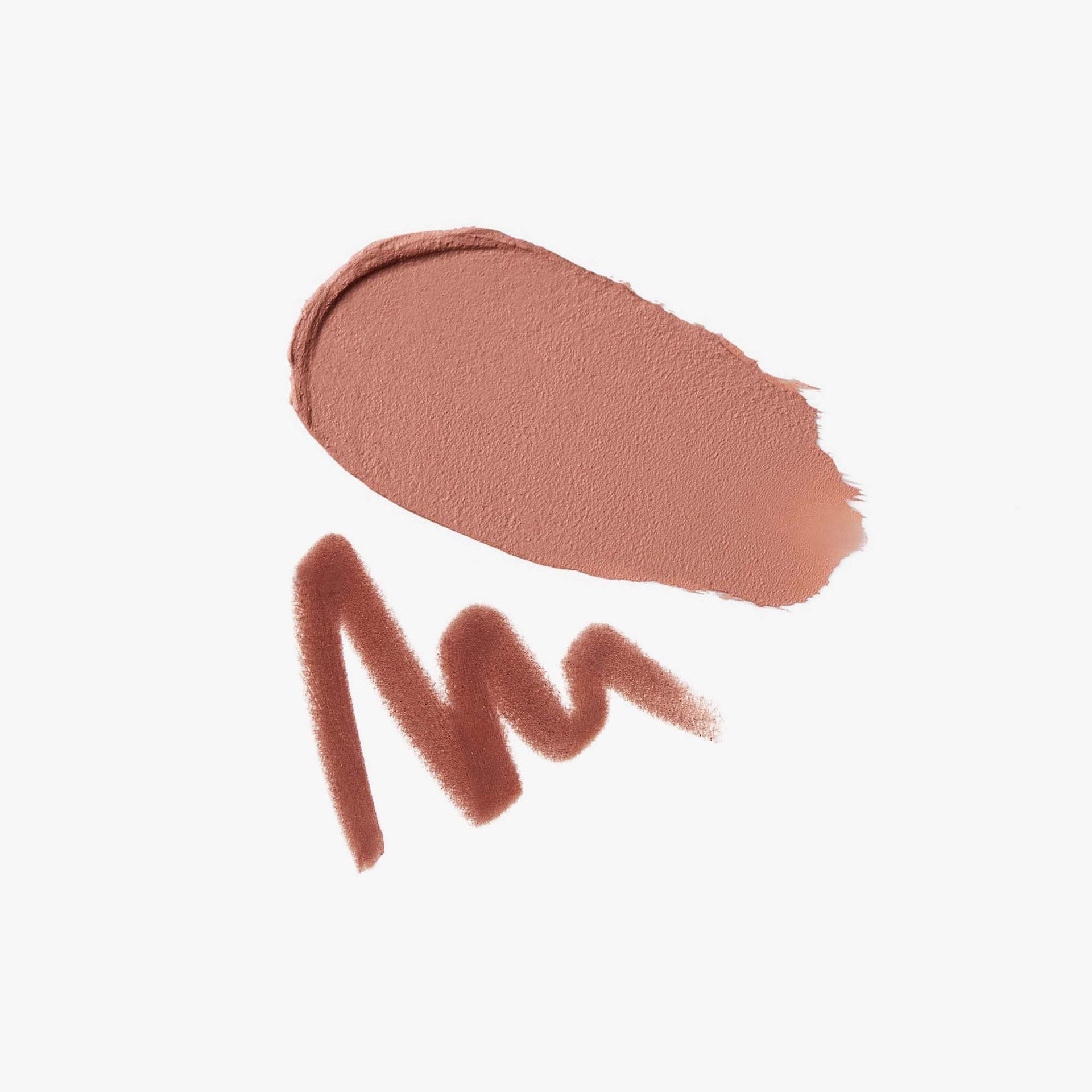 Peachy Nude |  Peachy Nude & Cool Brown Liner - Swatch 