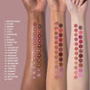 Kiss Theory Arm Swatch:
1. BROWN SUGAR
2. CHARM
3. ENIGMA
4. TOYED
5. TWIRL
6. GINGERLINE
7. SILK
8. NUDEISH
9. SUNSETTER
10. ECHO
11. SUGARCOAT
12. DAYDREAM
13. PHANTOM
14. PARADISO
15. MAGNETICA
16. RIDDLE RED
17. BLUSHCORE
18. ALCHEMY
19. TEMPTED
20. FIGMENT
21. VELLUM
22. NEON ROSE
23. FIZZY