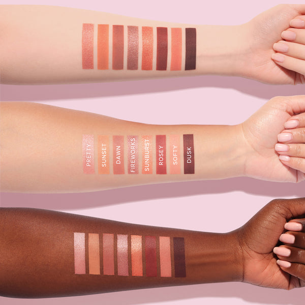 Glam To Go Mini Palette Arm Swatches 