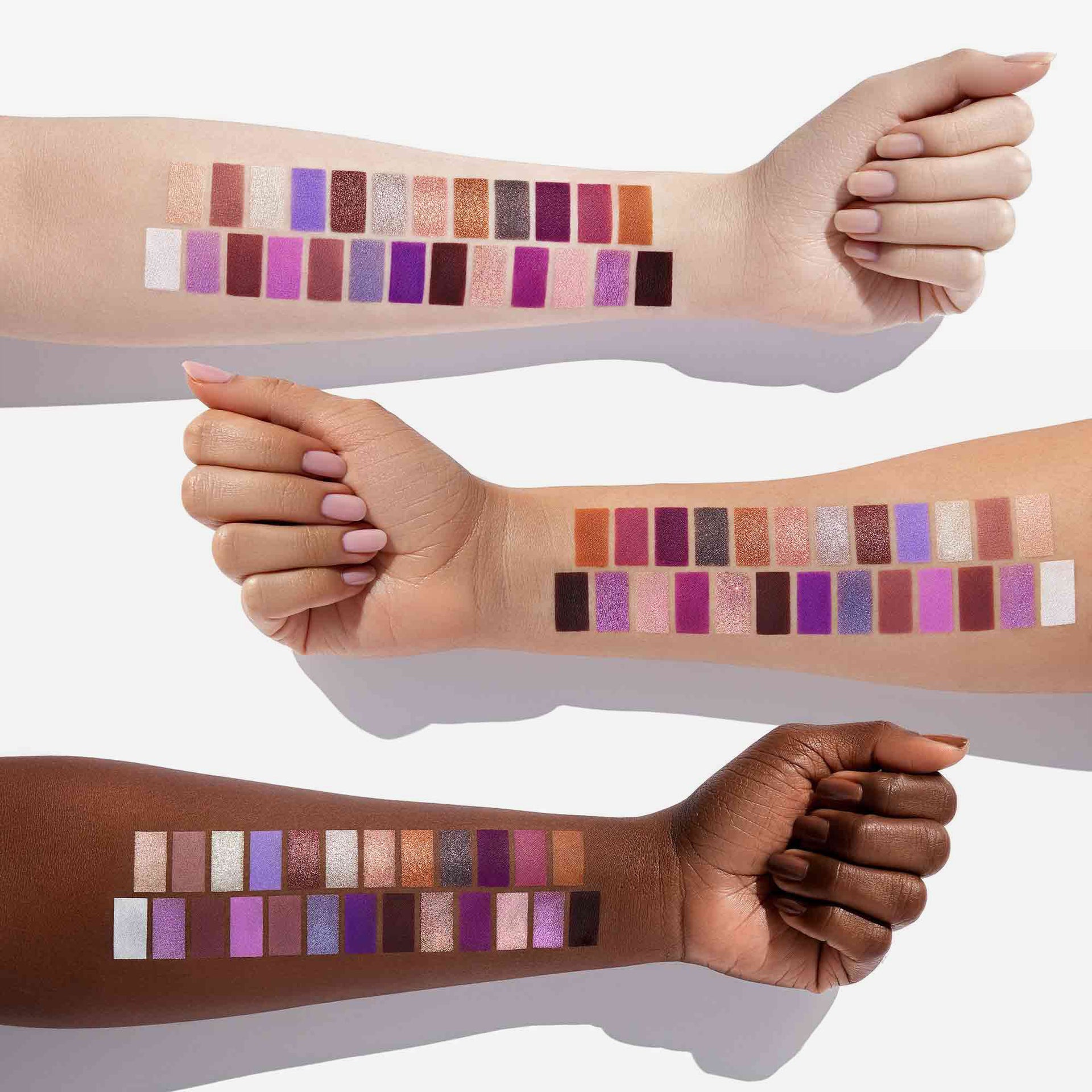 NORVINA® Pro Pigment Palette Vol. 5 Arm Swatches 