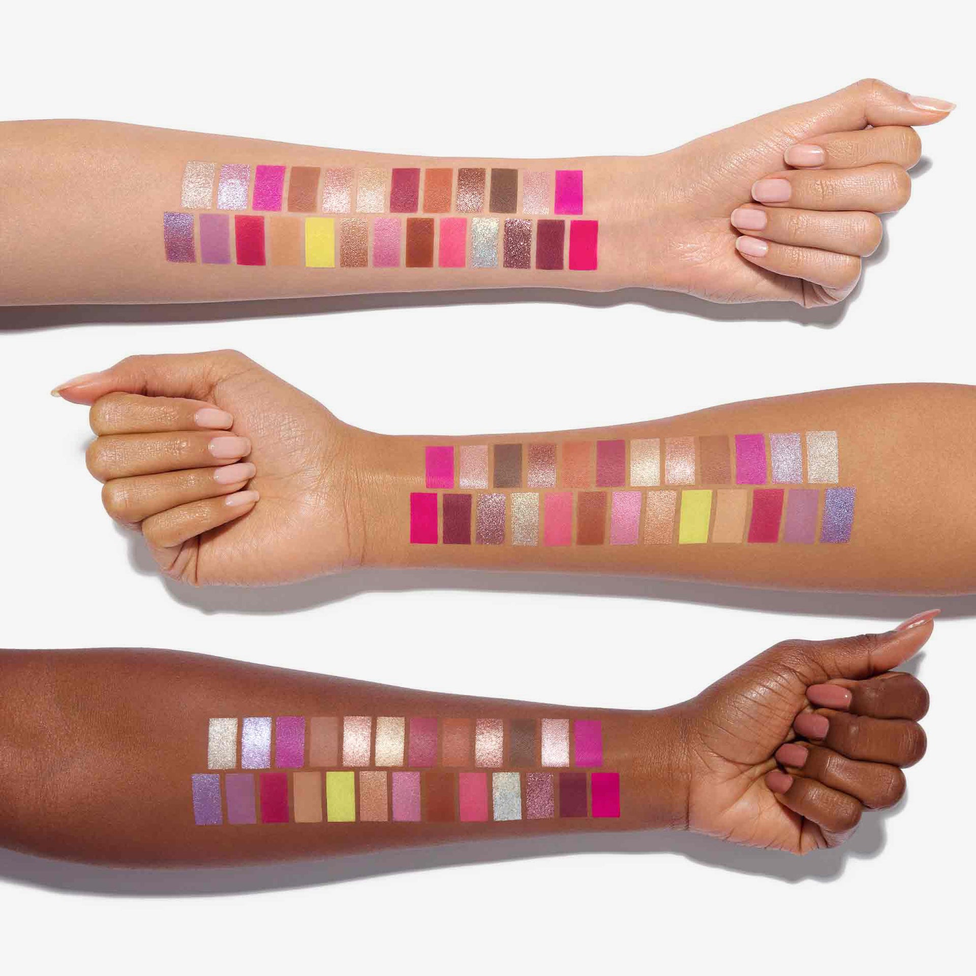 NORVINA® Pro Pigment Palette Vol. 4 Arm Swatches 