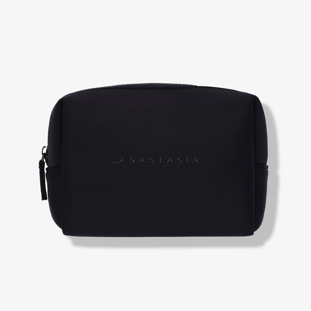 Black Zip Makeup Bag